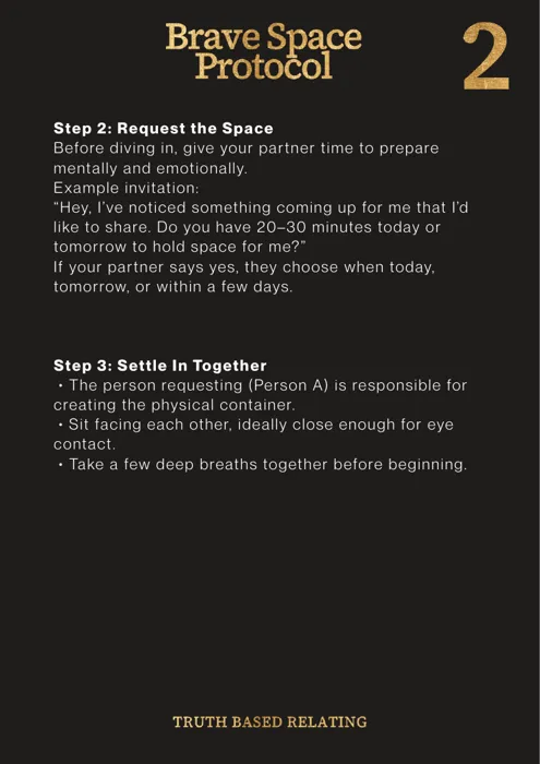 Inside: request the space