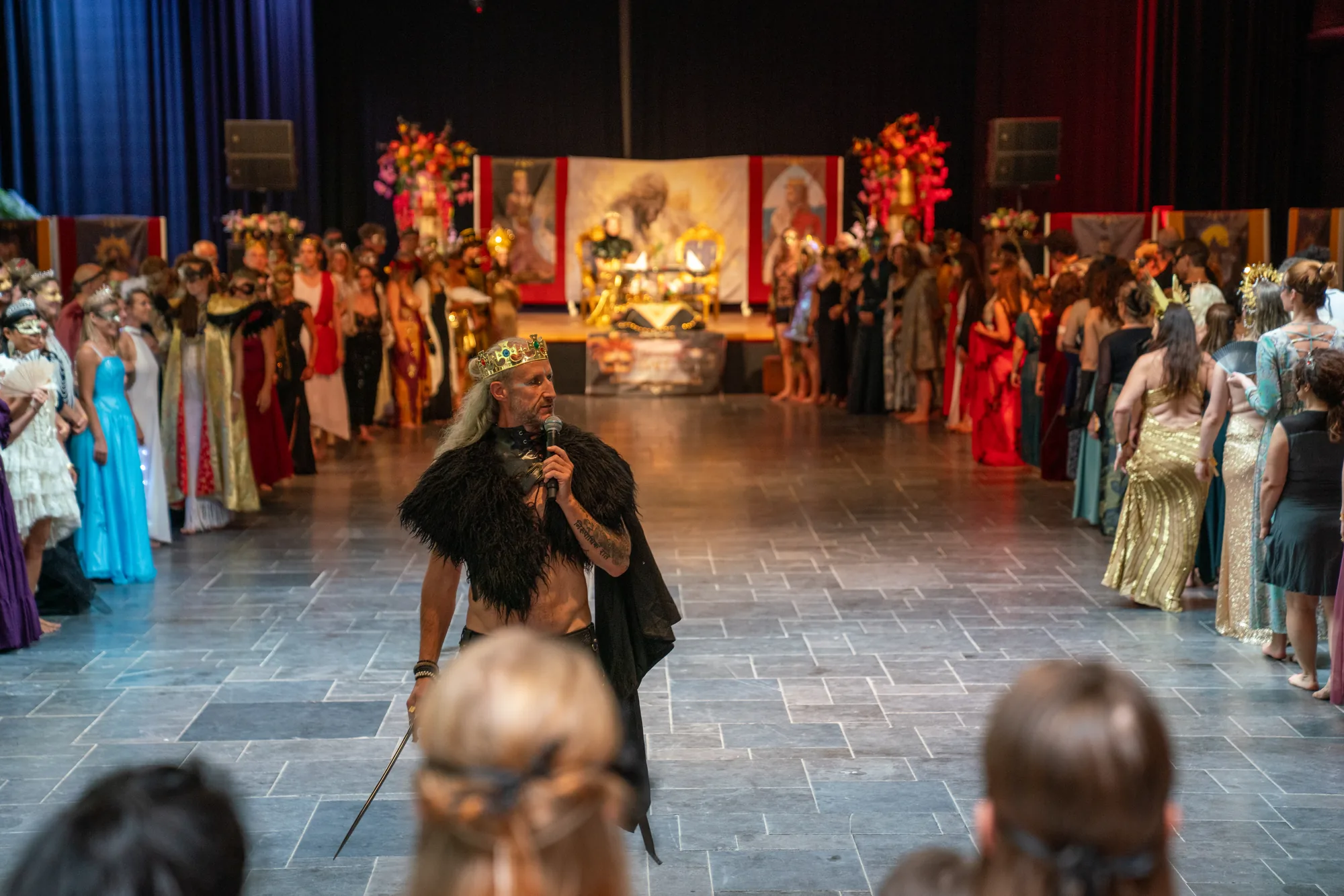 Steve Shiva crowned at the European Tantra Festival 2026 masquerade