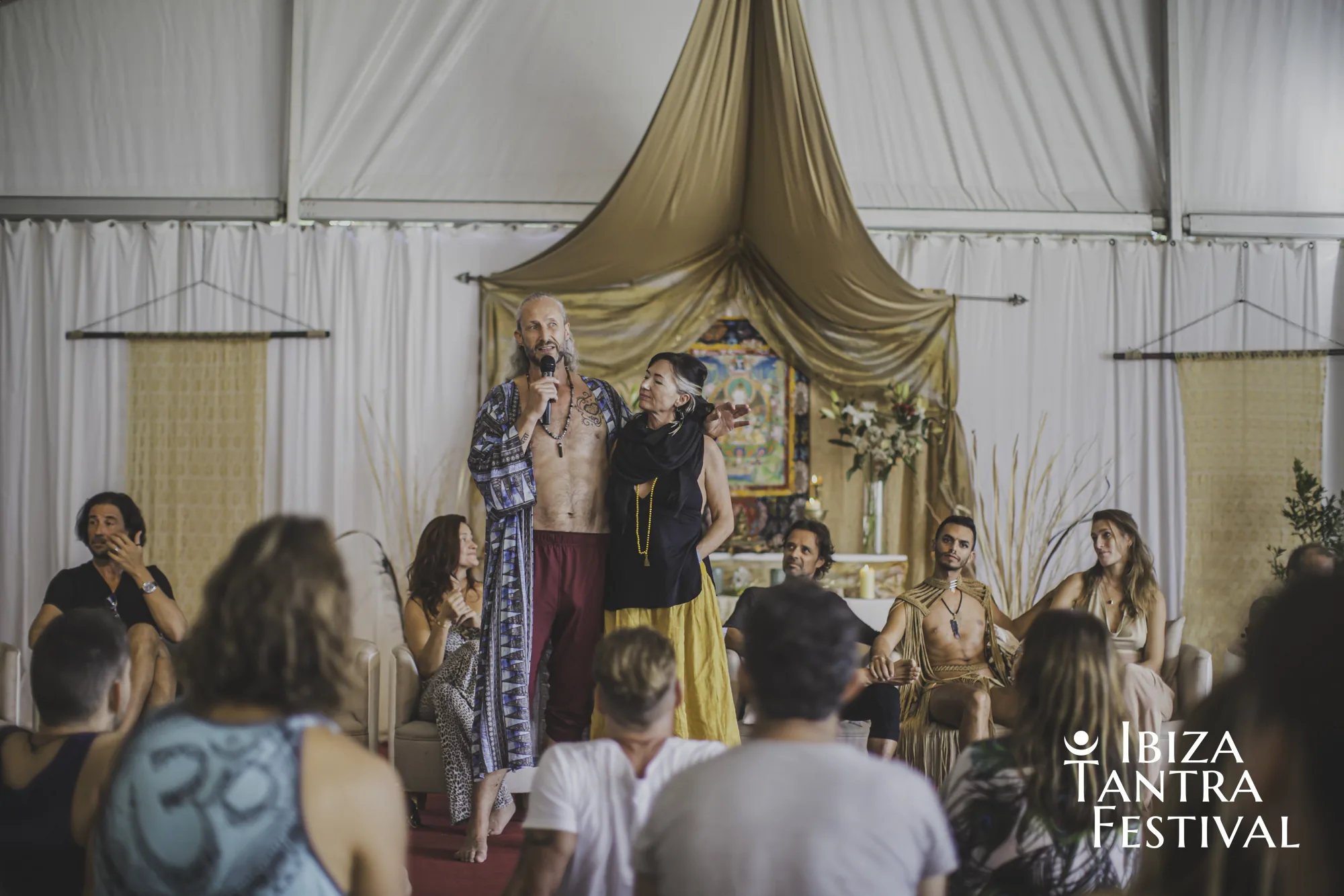 Steve Shiva teaching at Ibiza Tantra Festival 2023