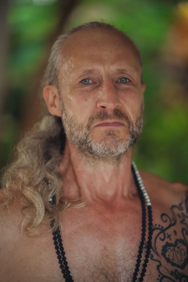 Steve Shiva in the jungle