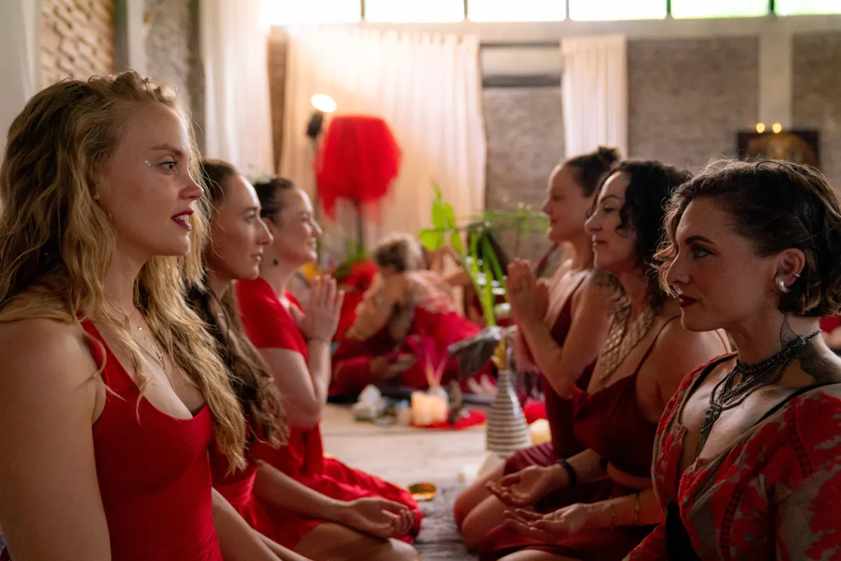 The women of the Initiatress together