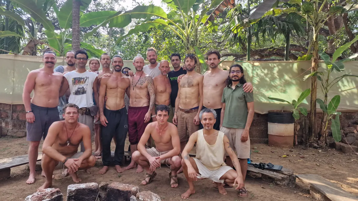 The men together at the close