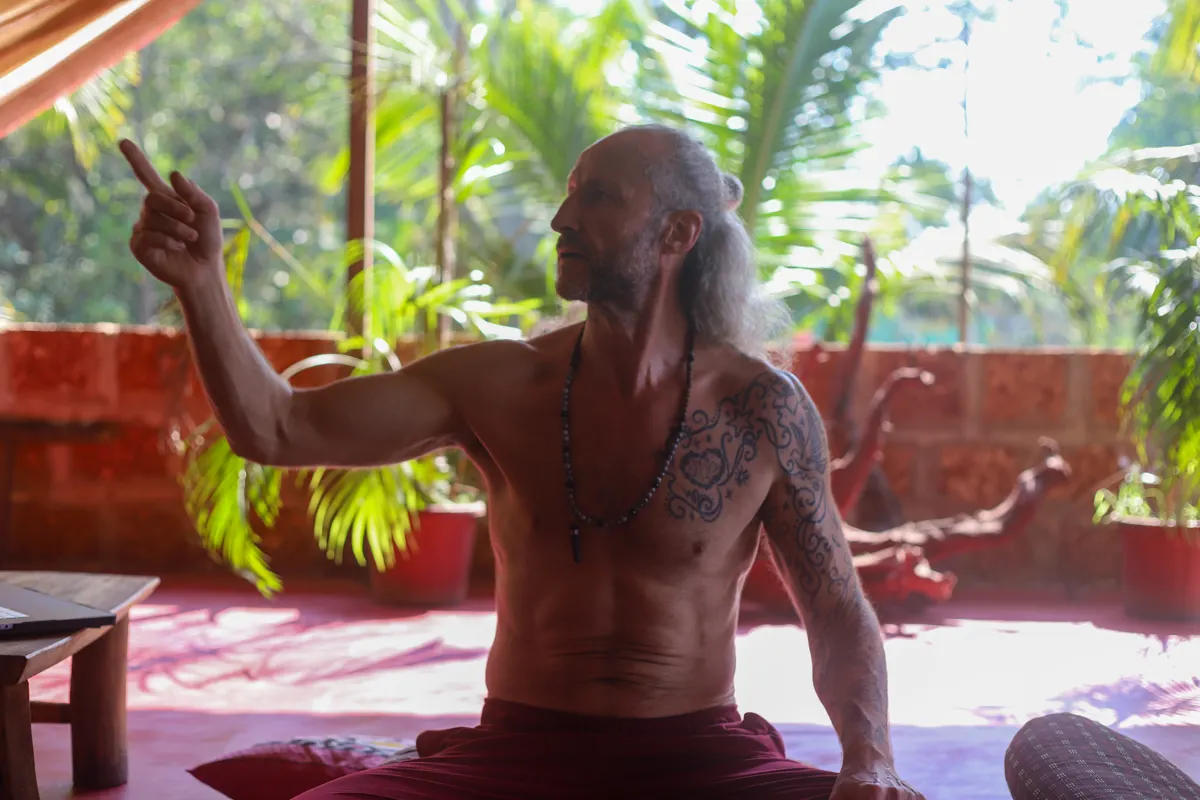 Teaching in the shala